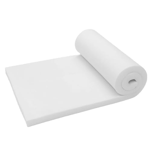 XIEMINLE Cojín de espuma blanca de alta densidad para tapicería, acolchado de espuma de repuesto para sofá, comedor, cama, sillones, sillones, sillones, espuma firme (3 cm de grosor, 160 x 50 cm)
