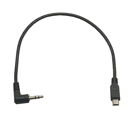 Cable adaptador 3.5mm a Mini USB 30 cm miniatura 3