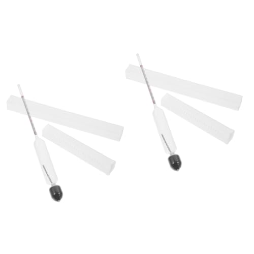 MOLUCKFU 2pcs Lactometer Hydrometer Density Tool for Accurate Measurement for Home and Commercial Use and Design for Lactate Testing
