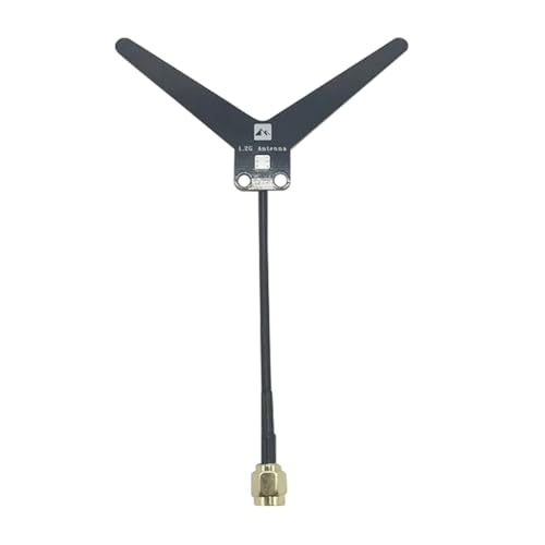 FEICHAO 1·2G Antenna Y-Type SMA RPSMA Antenna for RC Long Range Drone Quadcopter (Black,SMA)