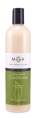 MGA Vegan Hair Conditioner - Organic Formula with Tea Tree for Healthy Hair | Hair Care Product with Natural Herbal Scent | Parabens Silicone & Sulfate Free Conditioner | Unisex | 16.5 Fluid Oz