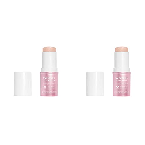Covergirl Clean Fresh Cooling Glow Stick, Translucent, 0.25 Oz (Pack Of 2) #TOP22