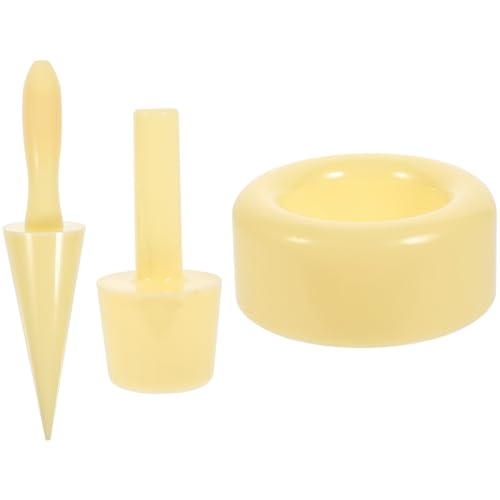 Unomor Egg Cone Roller Ice Cream Cone Maker Waffle Cones for Diy Plastic Easy to Use Cone Roller Tool for Home Baking