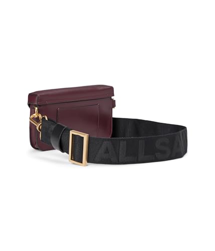 Image of AllSaints Women's ZOE CROSSBODY BURNT RED One Size