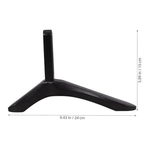 Support de table pour téléviseur LED en métal robuste avec vis de fixation pour écran plat