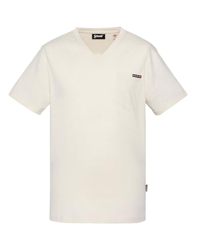 Schott NYC - Camiseta para Hombre, Off White, M