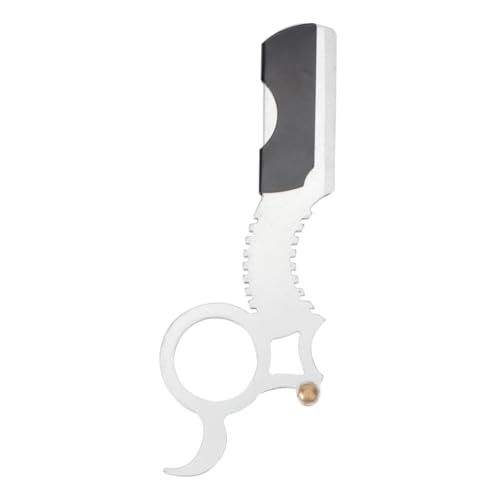 PACKOVE 1pc Razor Beard Shaver for Men Manual Shaver Stainless Steel