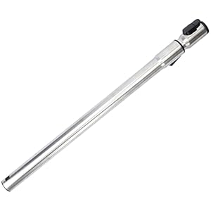 McFilter I Tube télescopique adapté à tous les aspirateurs Miele (par ex. S2, S4, S5, S6, S8, C1, C2, C3) en acier inoxydable, avec fonction de clic