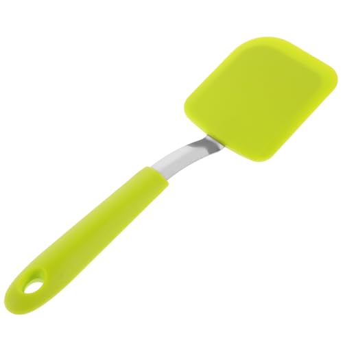 Garneck Heat Resistant Silicone Shovel Non-stick Cooking Utensil Flipper Kitchen Tool Spatula for Frying Cookware