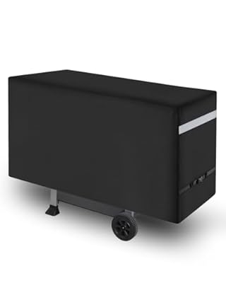 VEVOR Grill Cover, 66 inch BBQ Covers for Outdoor Grills, Waterproof, Fade Resistant, Weather Resistant Heavy Duty 600D Polyester, Easy On/Off, with Secure Buckles, Black