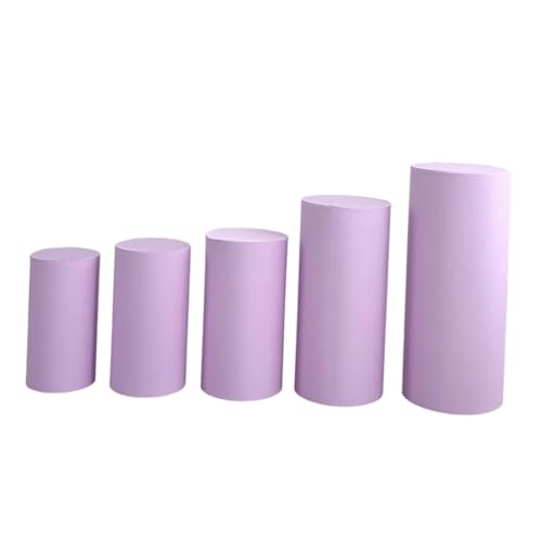 Boîte couvre cylindre socle présentoir élégant pour décoration table de fête