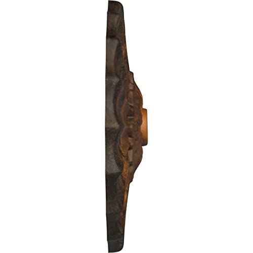 Image of Ekena Millwork Shakuras Ceiling Medallion, Rust