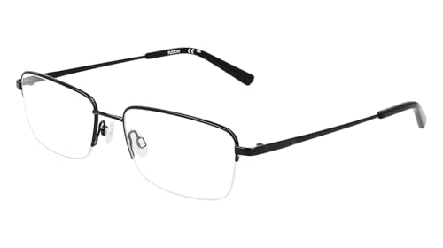 Flexon Eyeglasses H 6067 001 Shiny Black
