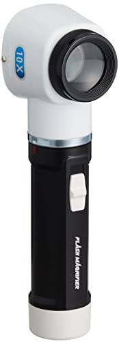 ESCO エスコ x10.0/30mmハンドルーペ(LEDライト付) EA756FD-4