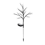 Fonctionne à l'énergie solaire et économe en énergie : cette lampe de jardin fonctionne uniquement à l'énergie solaire, à la fois respectueuse de l'environnement et économe en énergie.