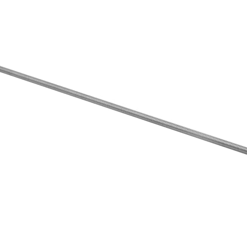 Fitvell Stainless Steel 1/4\"-28 Thread Size Fully Threaded Rod 12\" Length (300mm) 2PCS