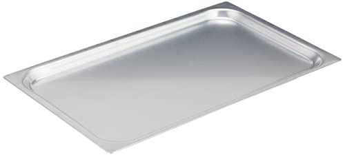 Dimensioni: 53 x 32,5 x 2 cm Pentole Agnelli, ALMA18220, Gastronorm Teglia, Alluminio, Argento