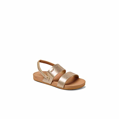 Reef Little Cushion Vista Kids Sandal in Monstera