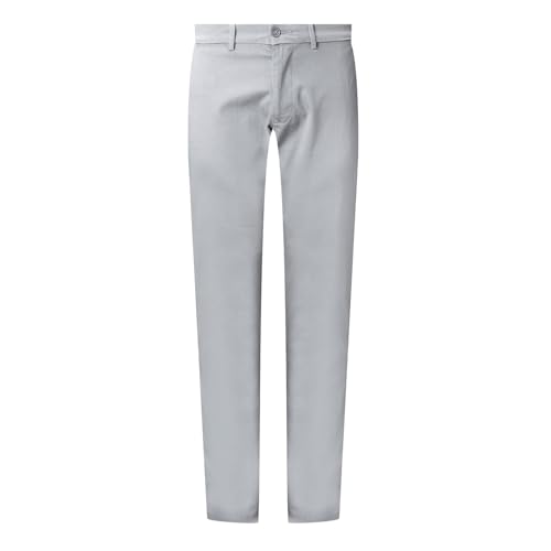 Image of BASICS Premium Cotton Stretch Formal Trousers for Men | Office Pants