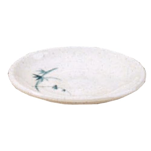 1338BB Saucer, 3-3/4" Dia., Break-Resistant, Dishwasher Safe, BPA Free, Melamine, Blue Bamboo, NSF, Pack of 12