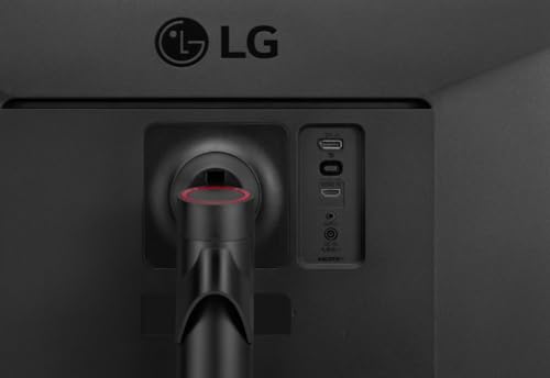 Image of LG 34 inch UltraWide Monitor, 75Hz, 1ms, FHD IPS 21:9 (2560x1080) VESA Display HDR 400, AMD FreeSync, 3-Side Virtually Borderless Display, USB Type-C Connectivity, Black, with 5ave HDMI Cable