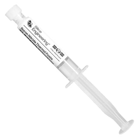 Boron Nitride Paste (5 cc) by Slice Engineering | Improve Conductive Heat Transfer | Maintain Stable Temperatures | 3D Printing | Thermowells | RTD Sensors | Thermistors | Thermocouples | Heaters Cover