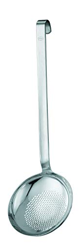 Rösle Stainless Steel Deep Skimmer with Hook Handle