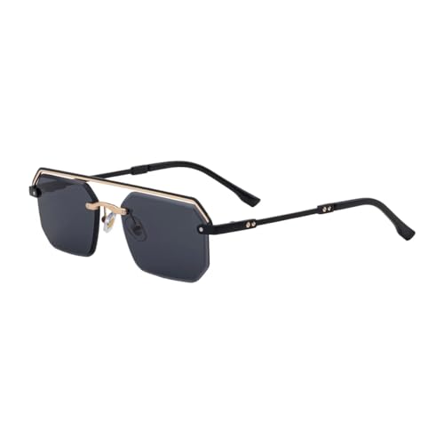 Lunettes Steampunk légères sans monture pour soulager la fatigue visuelle dehors