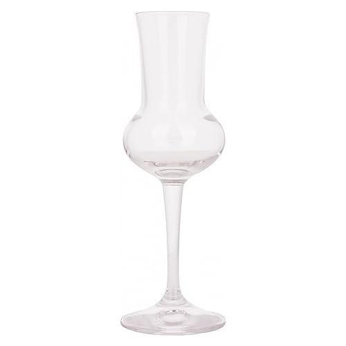 Bormioli Rocco Riserva Grappa 80ml, con segno di riempimento a 2cl, 6 bicchieri