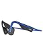 SHOKZ OpenMove Knochenschall Kopfhörer, Open-Ear Sport Bluetooth Ohrhörer mit Noise-Cancelling Mikrofon, IP55 wasserdichtes kabelloses Headset zum Laufen, 6 Stunden Spielzeit, mit Aufklebern, Blau