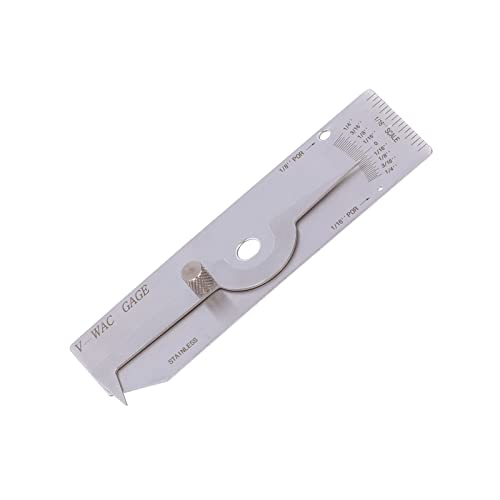 Calibrador de Soldadura FTVOGUE acero inoxidable 0.95mm miniatura 6