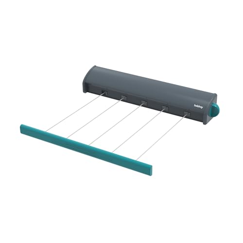 Beldray Retractable Clothesline Wall Mounted 20 m Dual Line