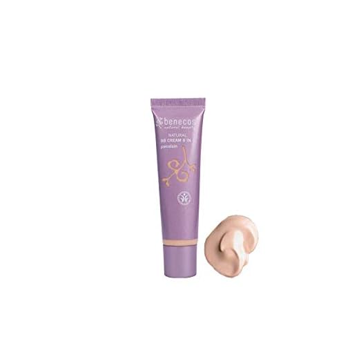 Benecos - natural beauty 95325 belleza natural - crema bb - líquido - cobertura media - vegano - porcelana, 30 ml