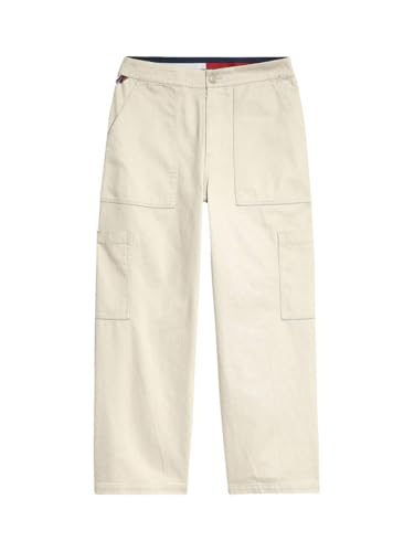 Pantalone Donna Tommy Jeans Dw0dw08326 casual chic pour le quotidien