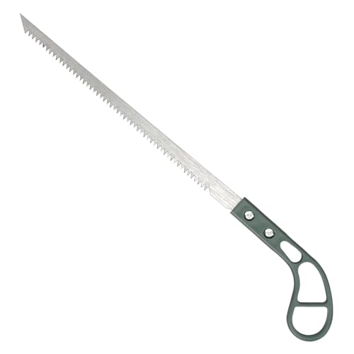 Yiqqplos Premium Hand Saw - High-Speed Cutting With SK5 Steel Blade for Pruning, Flush Cut, Camping - Perfect for Trimming, Gardening, and Outdoor Use