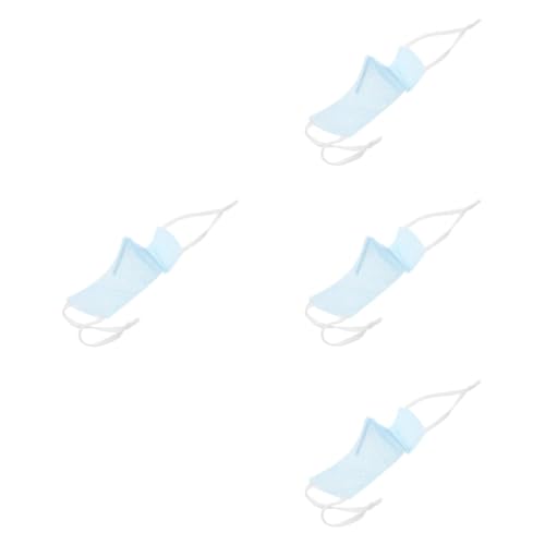 GOOHOCHY 4pcs Winter Nose Cover Nose Warmer Soft Non-woven Material Comfortable for All Ages Reusable