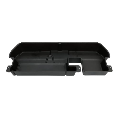 CNAYUID for Toyota for Tundra 2007-2020 Double Cab Under Seat Storage Box (Plastic,Black)