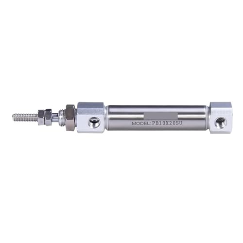 Cilindro neumático PB12 de acero inoxidable con carrera de 175mm 2