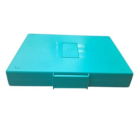 Boîte De Rangement Pour Lames De Microscope - Bleue, Capacité 100 Lames, Occasion, Multiple Unités