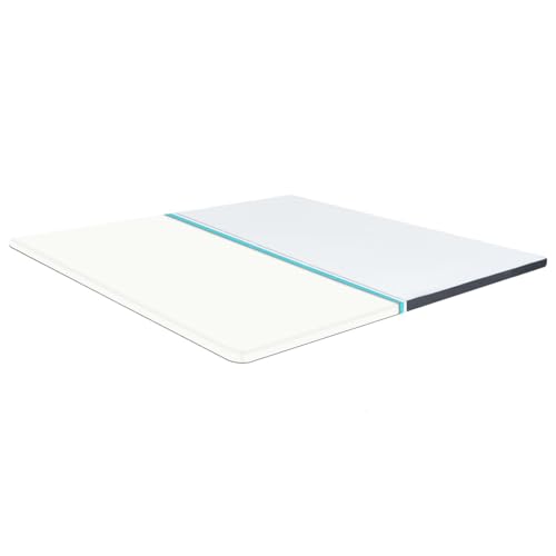 ZEYUAN Boxspringbett-Matratzenauflage 200 x 200 x 5 cm, Matratze, Boxspringmatratze, Bettmatratzen, Federmatratze – Bild 4