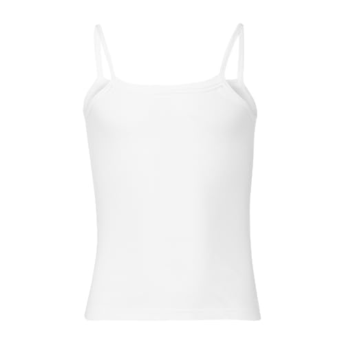 Image of Hanes Girls' Camisole, 100% Cotton Tagless Cami, Toddler Sizing, Multiple Packs & Colors Available