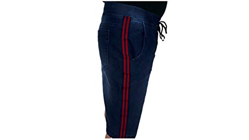 Kit 3 Bermudas Jeans Masculina Moletom Jeans Tamanho:40
