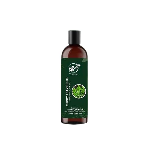VIRTUAL Curry Leaves oil Cold Pressed | Natural | Undiluted | For Diluting Essential Oils | For Hair, Skin & Massage | Men & Women| Hair Growth, Nail Care & Baby Massage (50 ML)-image-15