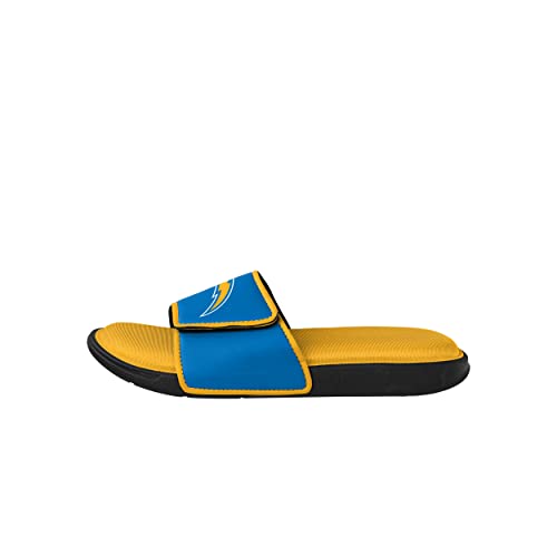 Image of FOCO mens NFL Team Logo Sport Shower Foam Slide Flip Flop Sandals
