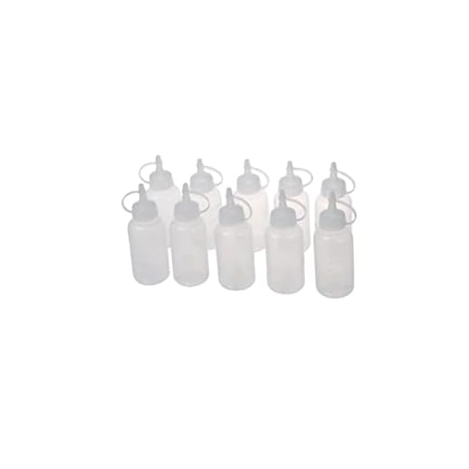 Limflaska Applicator DIY Quilling Tool Precision Tips Lim Plast Liquid Dropper Flaskor med lock för små limningsprojekt Papper DIY Craft 100ml 10pcs