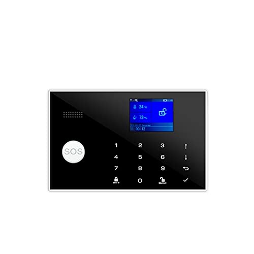 Sistema di allarme domestico, di allarme GSM Tuya Smart Home Schermo TFT APP RFID Touch Keyboard House Antifurto Allarme di sicurezza Supporto Commutazione vocale(N)