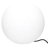 FÁCIL MONTAJE - la bola iluminada se fija fácilmente al suelo mediante picos de suelo. Para que pueda reubicarlos en cualquier momento que desee y colocarlos en su lugar favorito. Las prácticas puntas de suelo garantizan una posición estable sobre el césped y evitan que se mueva con vientos fuertes. Además, aseguran una distancia del piso para que el cable de dos metros de largo no se aplaste y simplemente se pueda enrutar al enchufe más cercano.