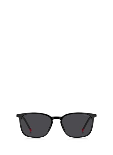 Lunettes de soleil HUGO HG1268/S pour homme, l'élégance du noir mat au quotidien