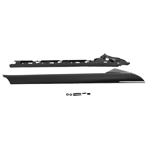 Image of ECOTRIC Windshield A-Pillar Molding Trim Compatible with 2011-2019 Explorer