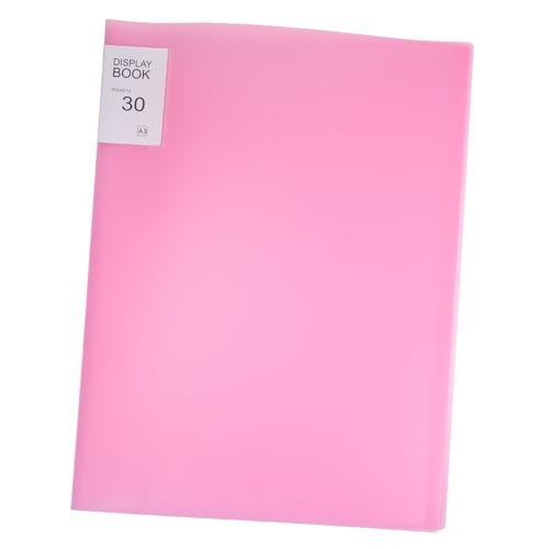 SEWACC Artist Portfolio Book Display Book for Artworks Safe and Comfortable Folder Rounded Corners